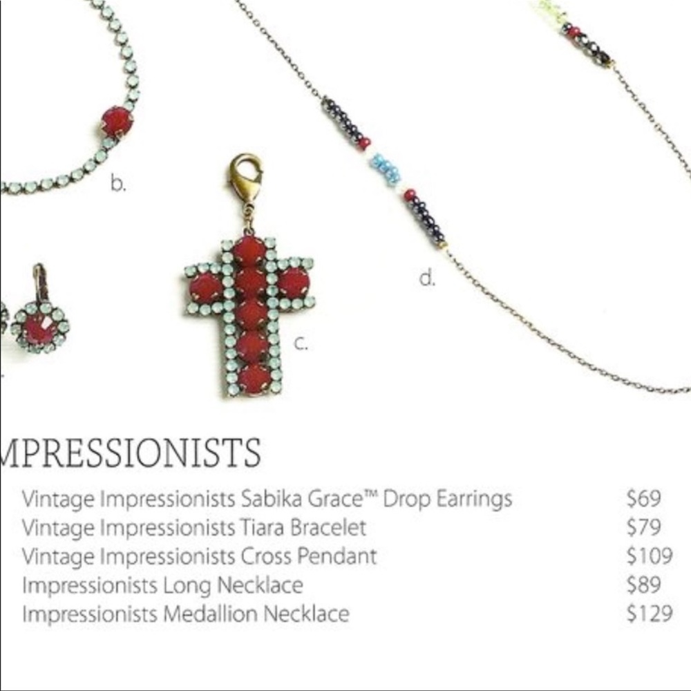 Impressionist Long Necklace